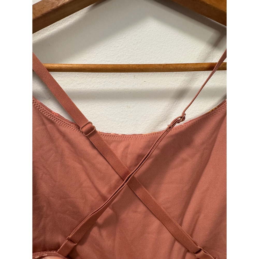 OFFLINE by Aerie Floral Rose Real Me Ruffle Exercise Dress with Shorts Medium - Picture 6 of 9